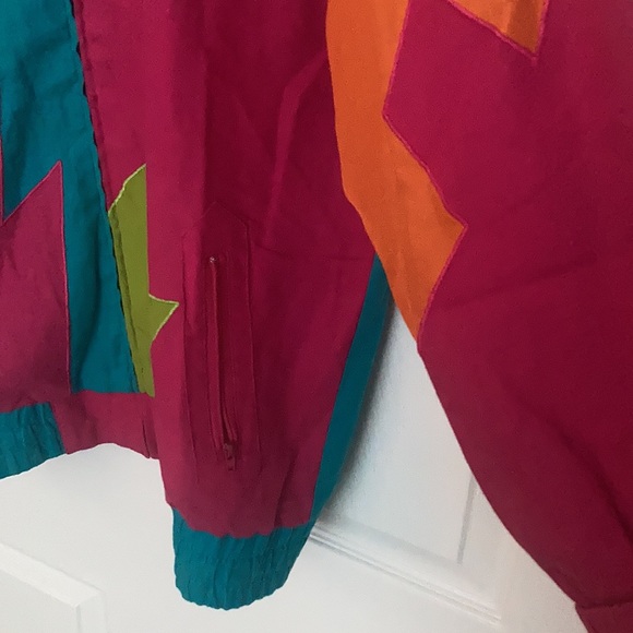 Vintage Retro 80’s Zip-up Jacket - Picture 6 of 7